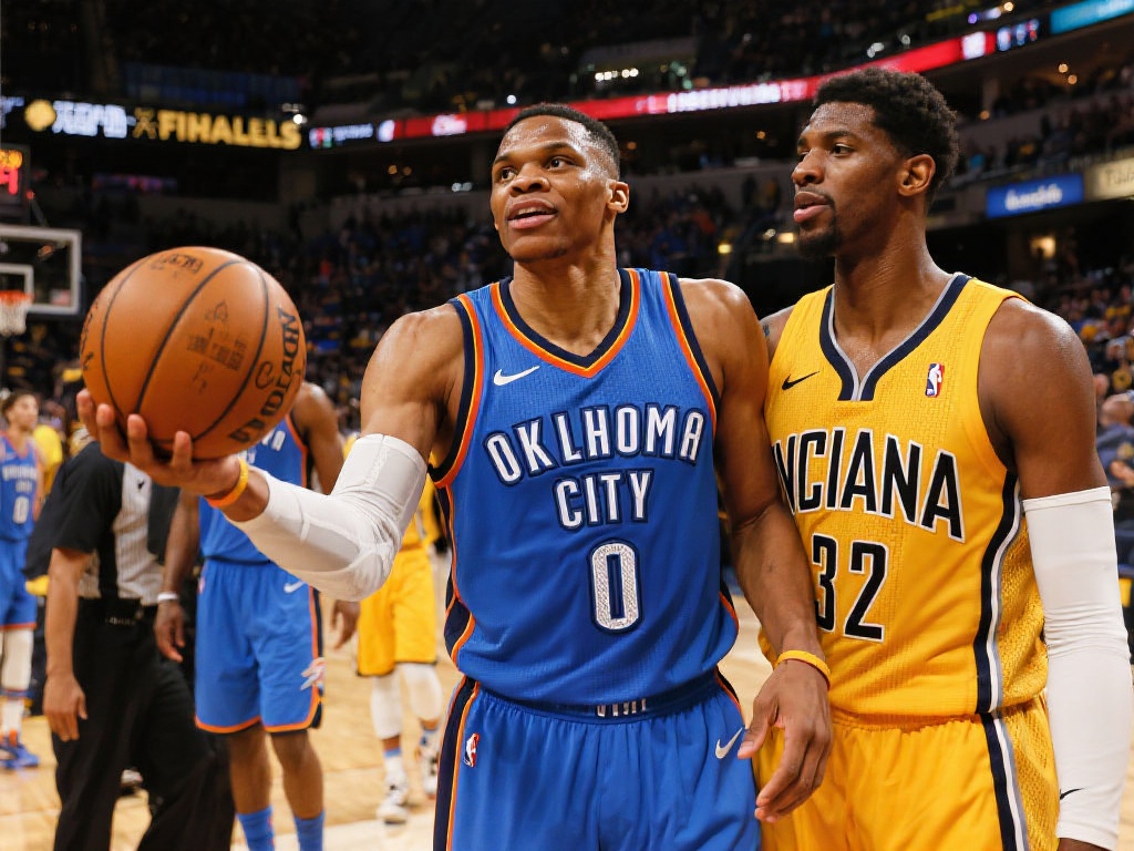 雷霆与步行者两队本赛季都展现出强劲的球队