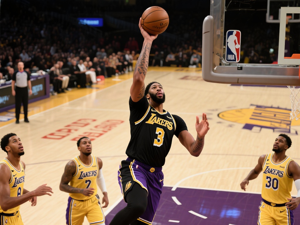 戴维斯神奇抛投绝杀闪耀4月3日NBA五佳球 这样的绝杀瞬间,既是戴维斯个人能力的体现